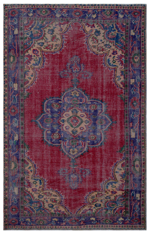 Load image 1 in gallery view. Loagoil - Vintage Medallion Rug - 6'1 X 9'5