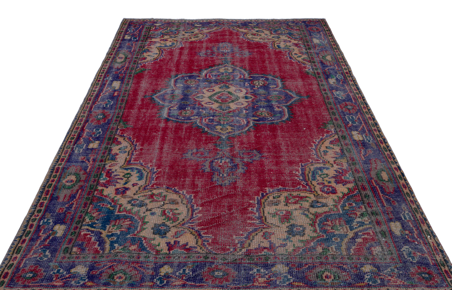 Loagoil - Vintage Medallion Rug - 6'1 X 9'5