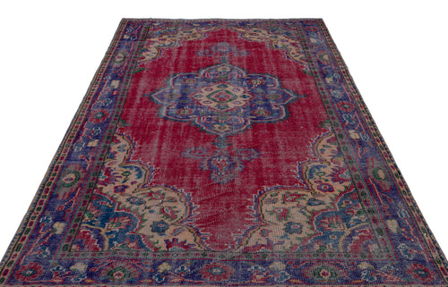 Load image 1 in gallery view. Loagoil - Vintage Medallion Rug - 6'1 X 9'5