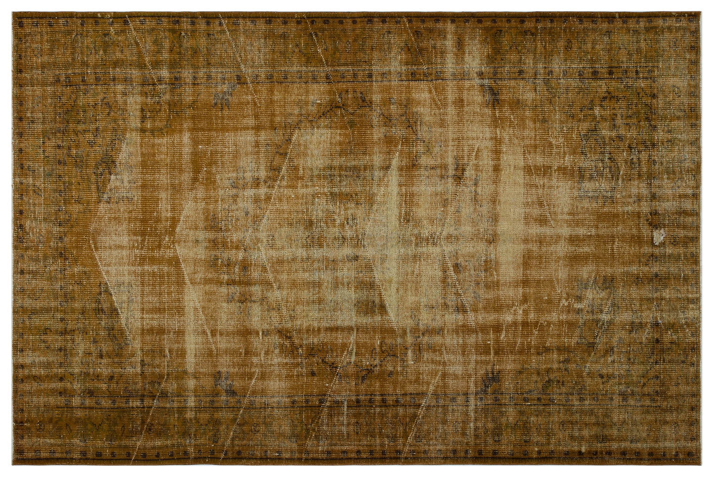 Gimeya - Vintage Distressed Rug - 6'0 X 9'3