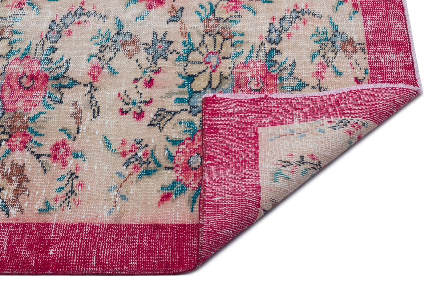 Teazuyn - Vintage Floral Rug - 4'11 X 8'5