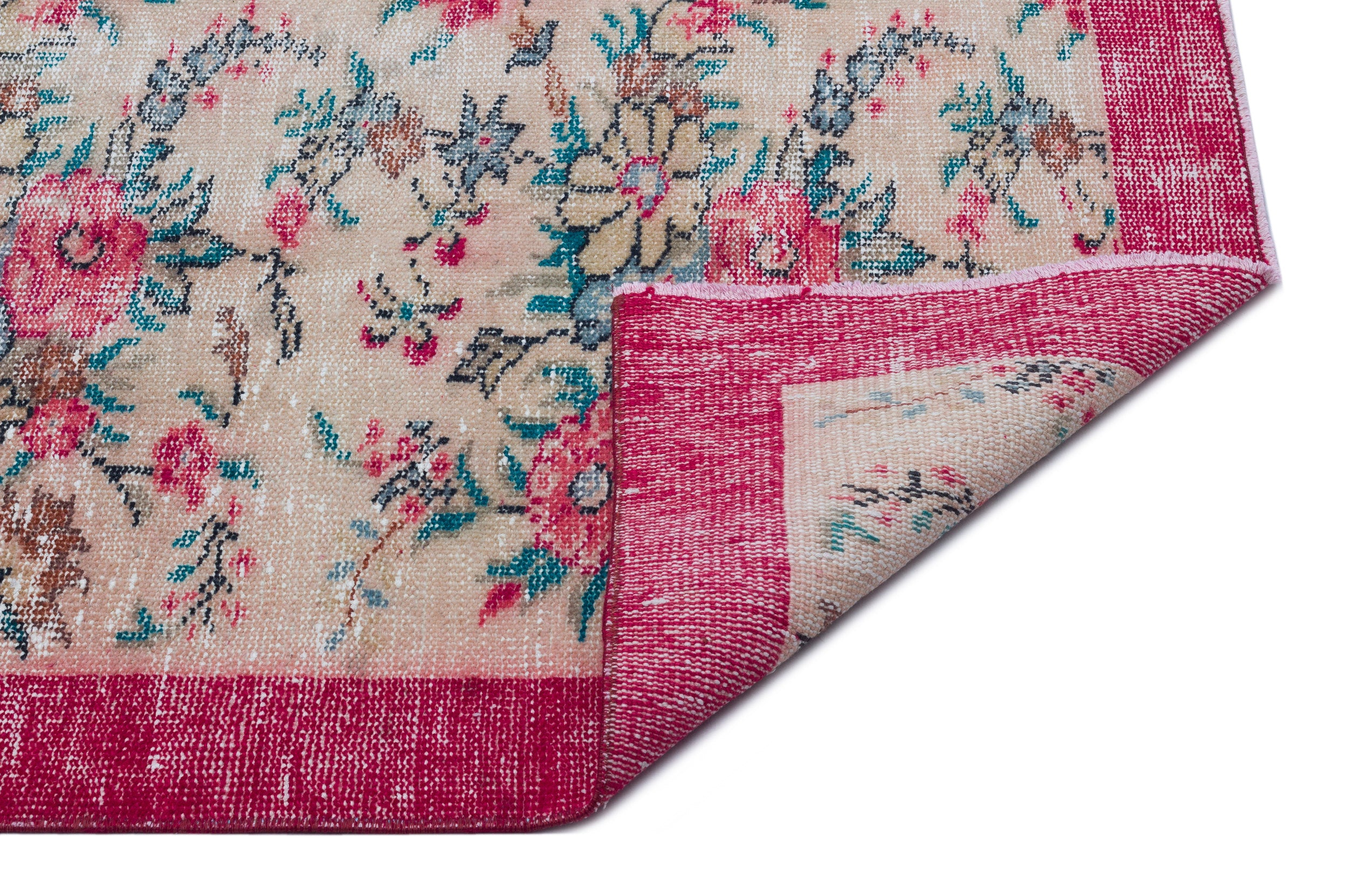 Teazuyn - Vintage Floral Rug - 4'11 X 8'5