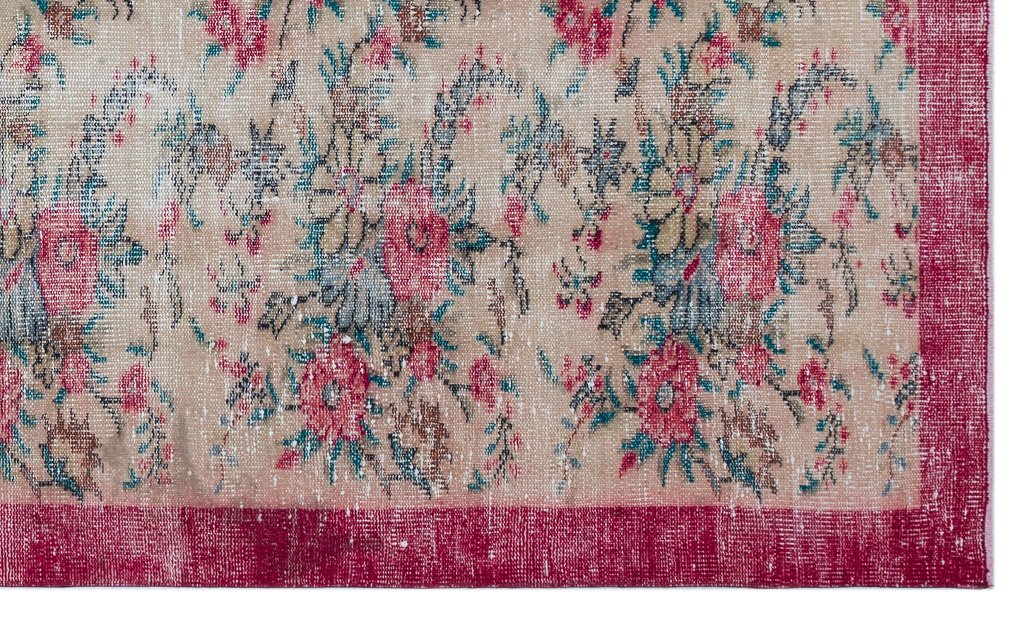 Teazuyn - Vintage Floral Rug - 4'11 X 8'5