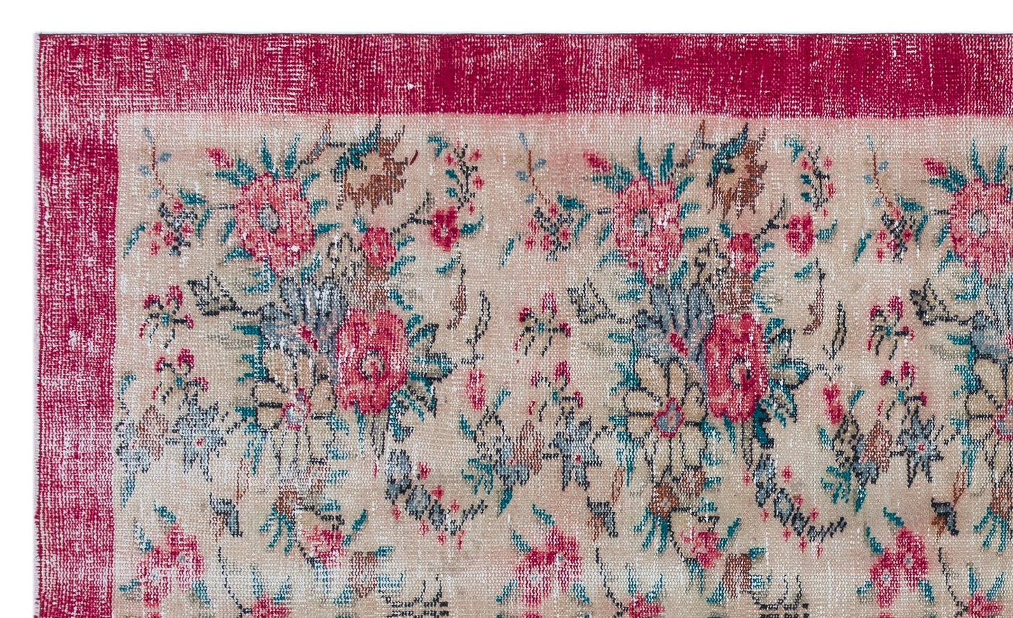Teazuyn - Vintage Floral Rug - 4'11 X 8'5