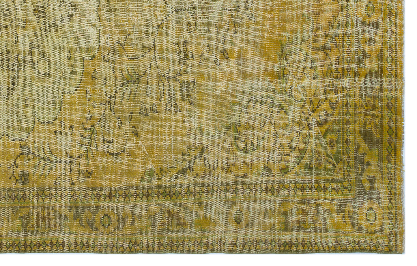 Pruhuor - Vintage Distressed Rug - 6'1 X 9'8