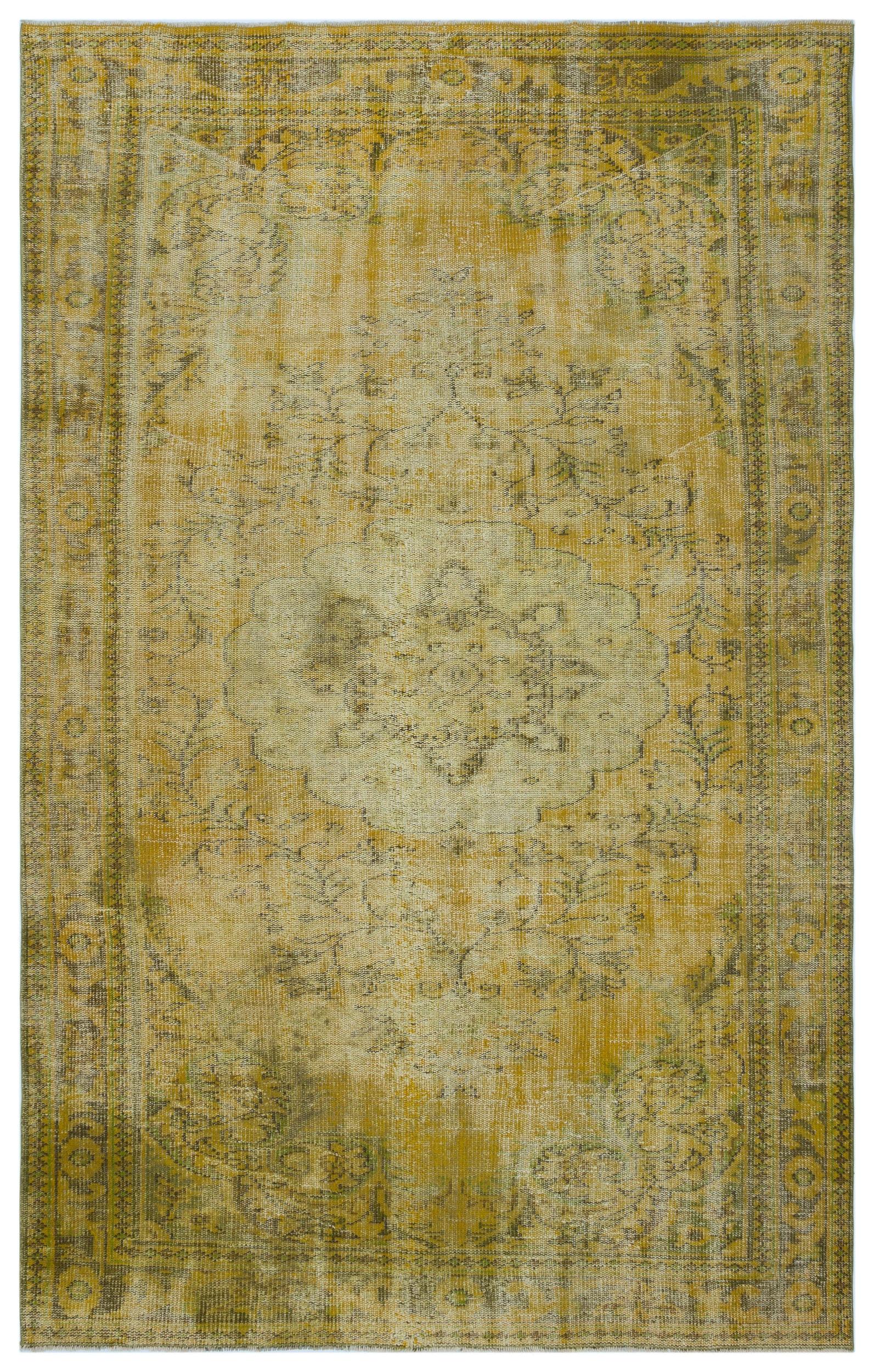 Pruhuor - Vintage Distressed Rug - 6'1 X 9'8
