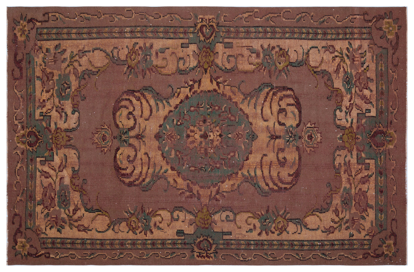 Niada - Vintage Medallion Rug - 5'9 X 9'0