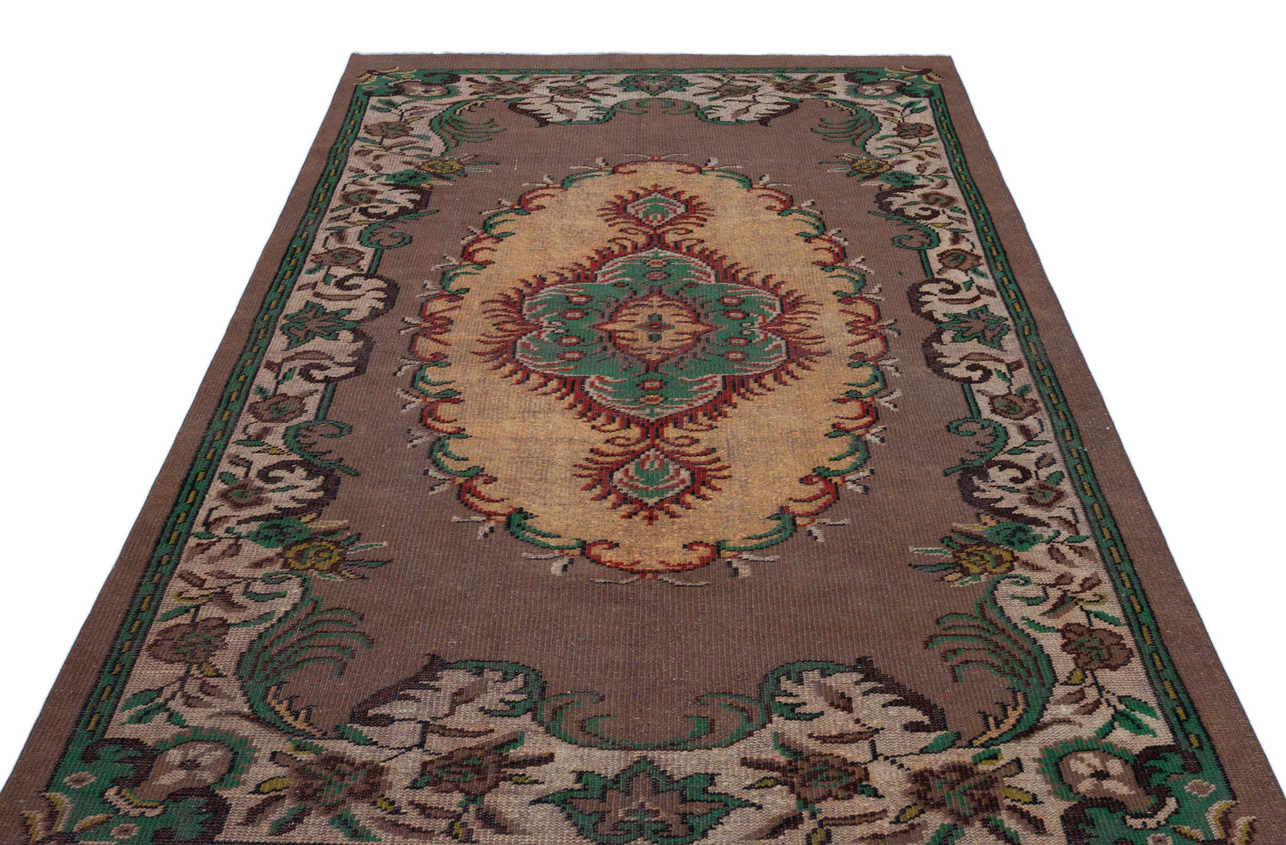 Gimoma - Vintage Medallion Rug - 5'6 X 9'0