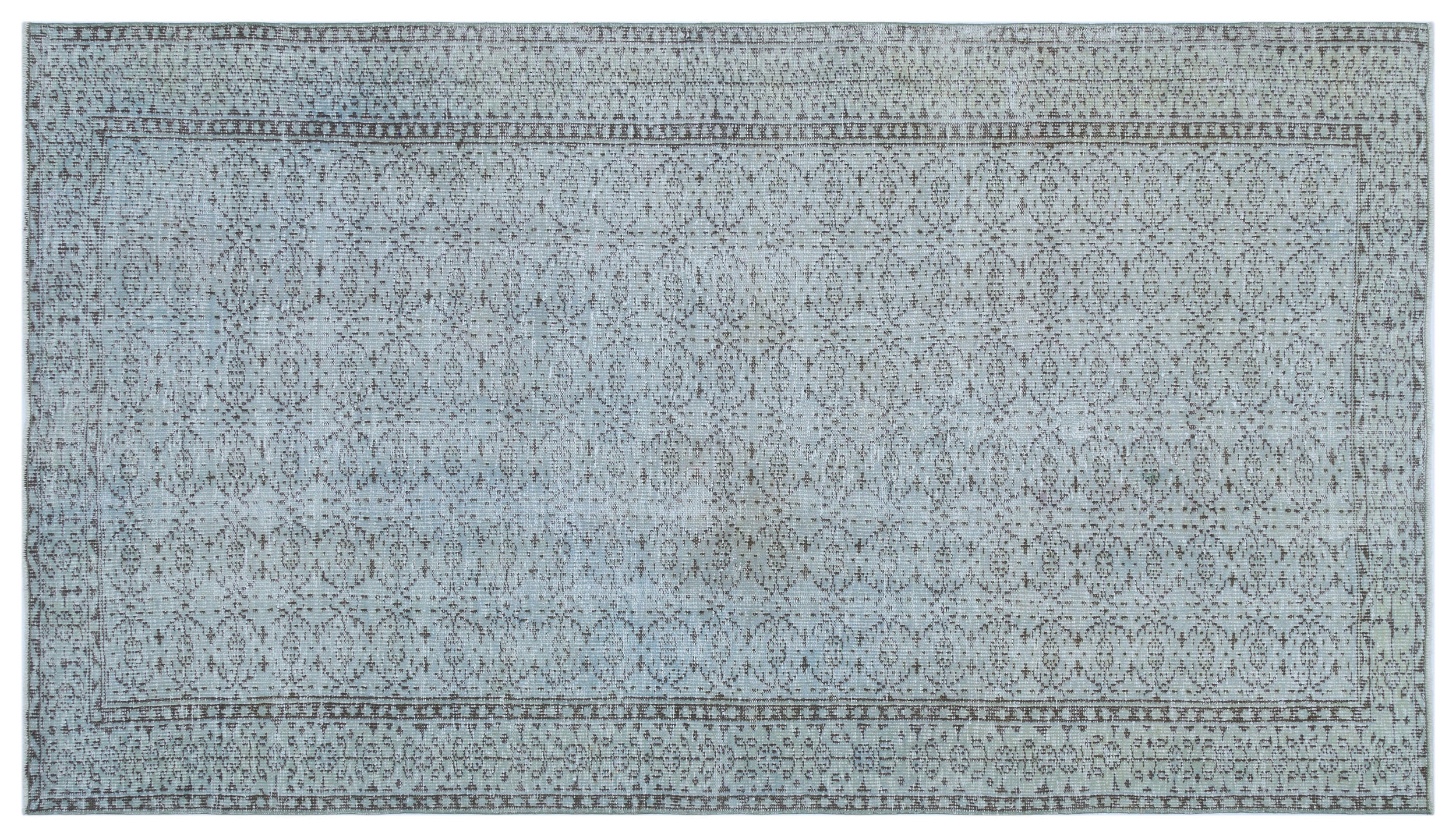 Biduix - Vintage Distressed Rug - 5'2 X 9'2