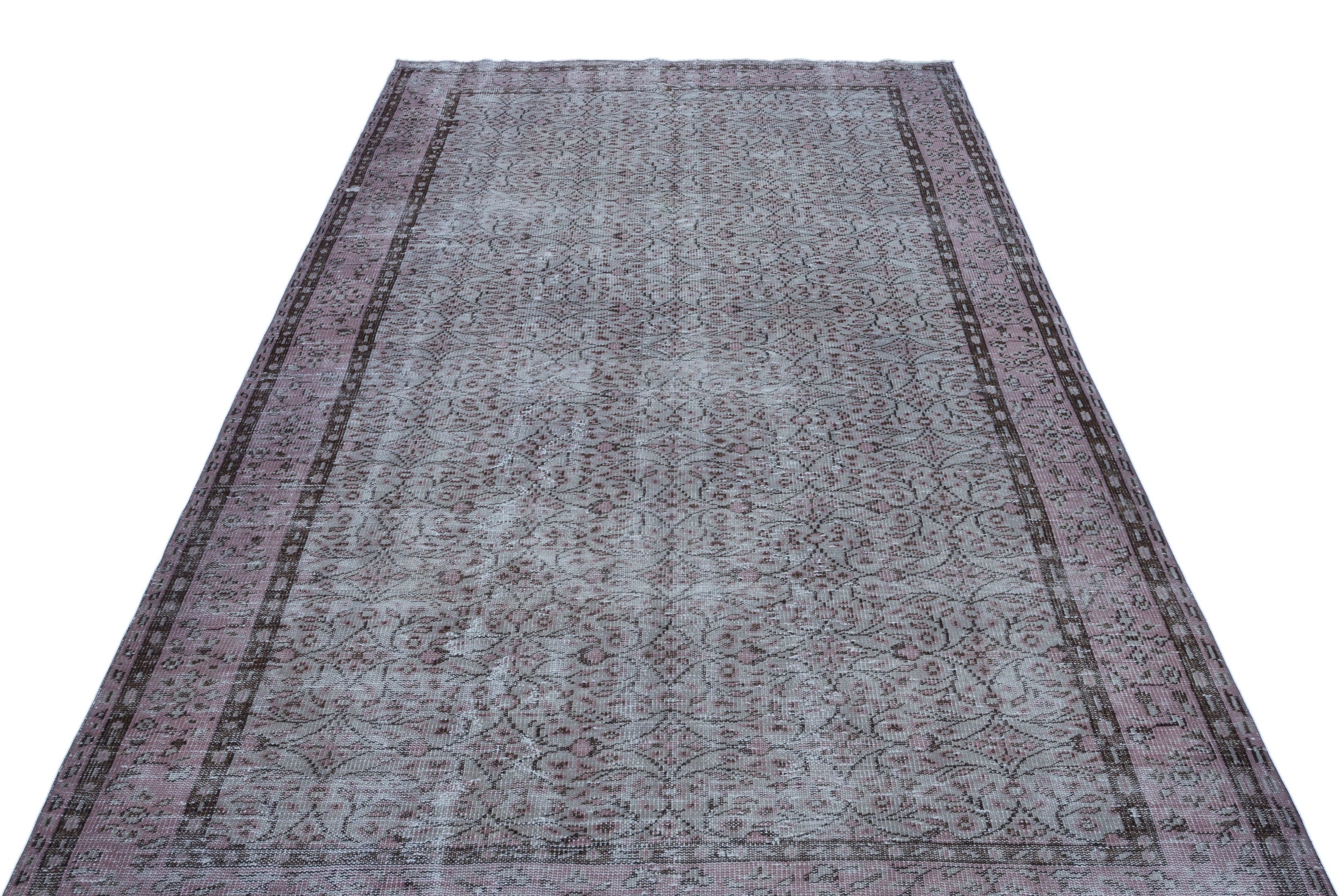 Pruhiar - Vintage Floral Rug - 5'10 X 10'0