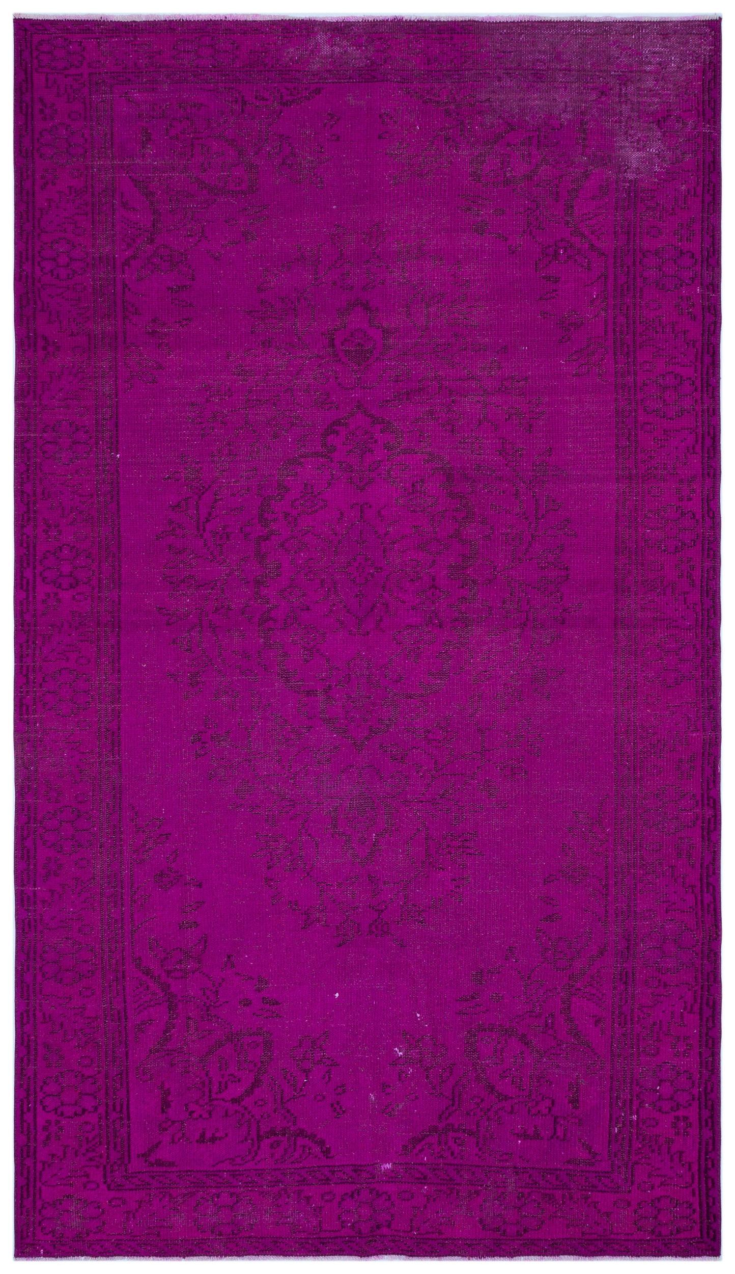 Leusa - Vintage Distressed Rug - 5'4 X 9'3