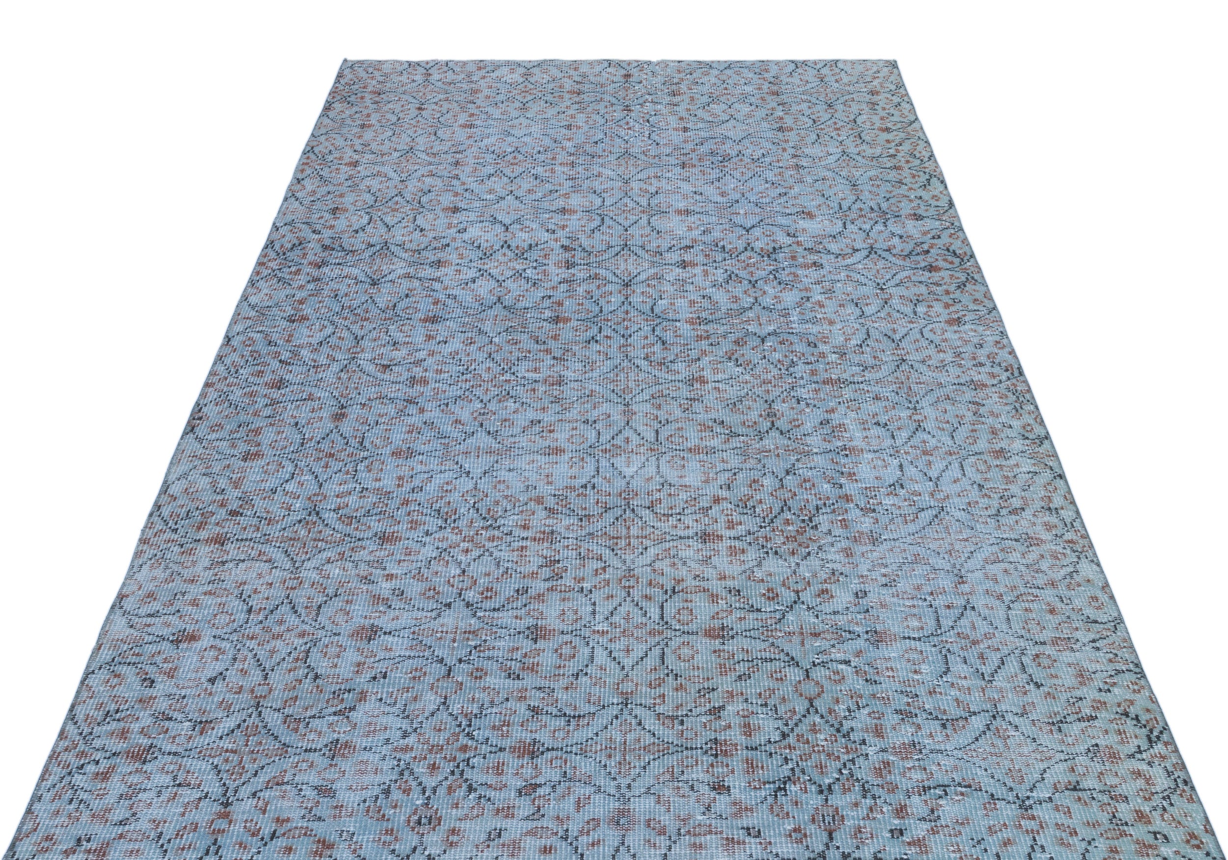 Vazeor - Vintage Floral Rug - 5'1 X 8'11