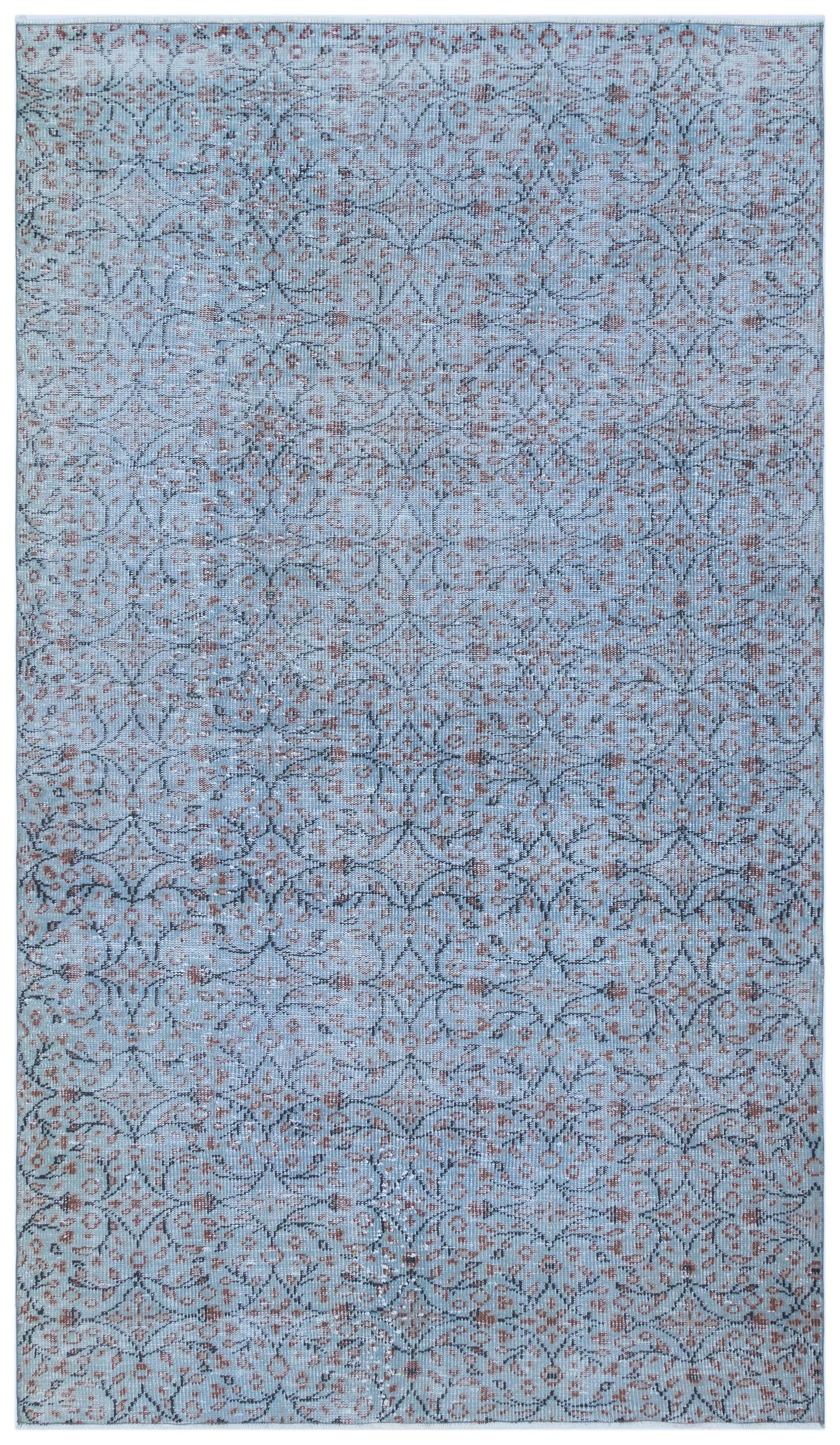 Vazeor - Vintage Floral Rug - 5'1 X 8'11
