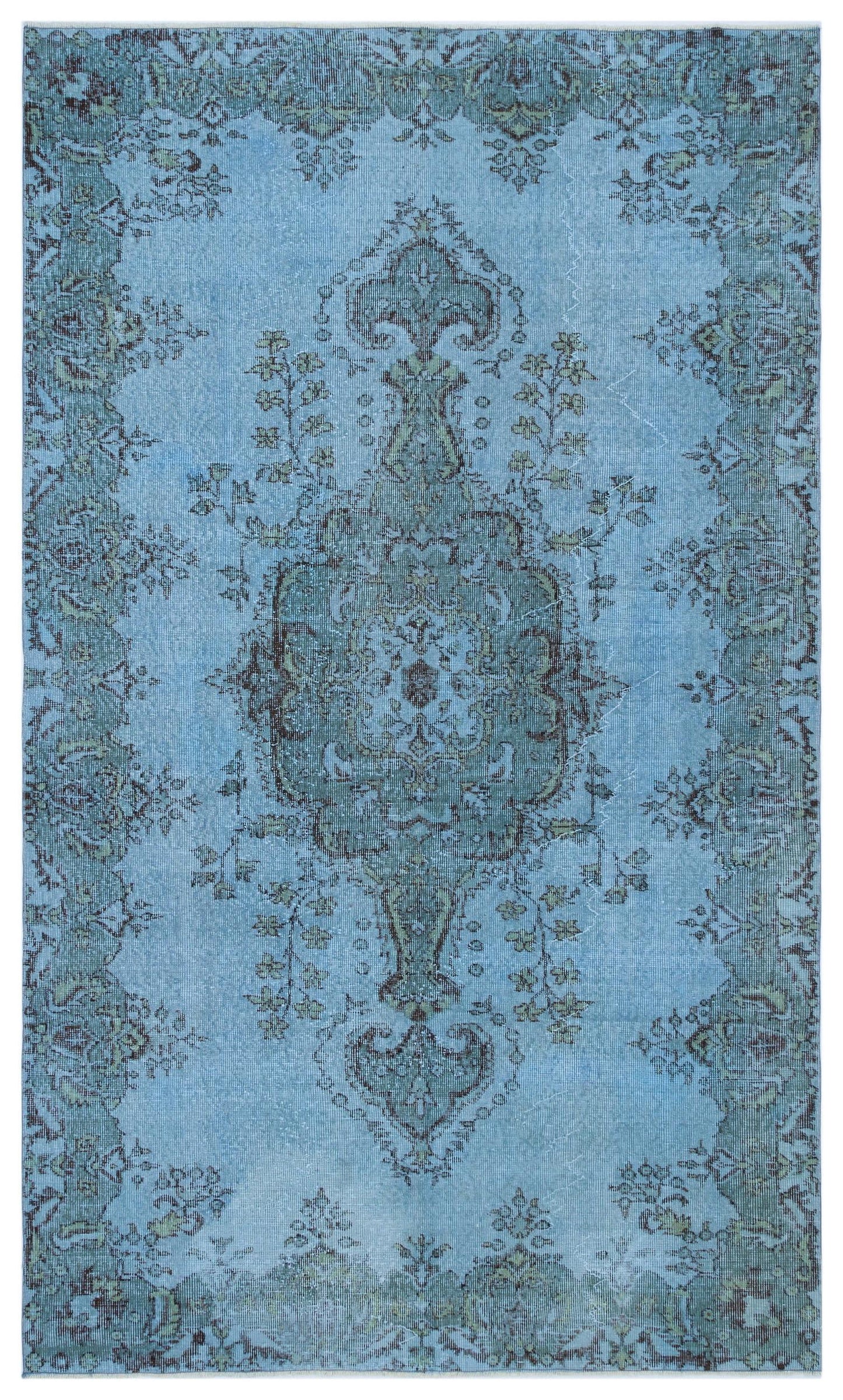 Mesoda - Vintage Medallion Rug - 5'5 X 9'2