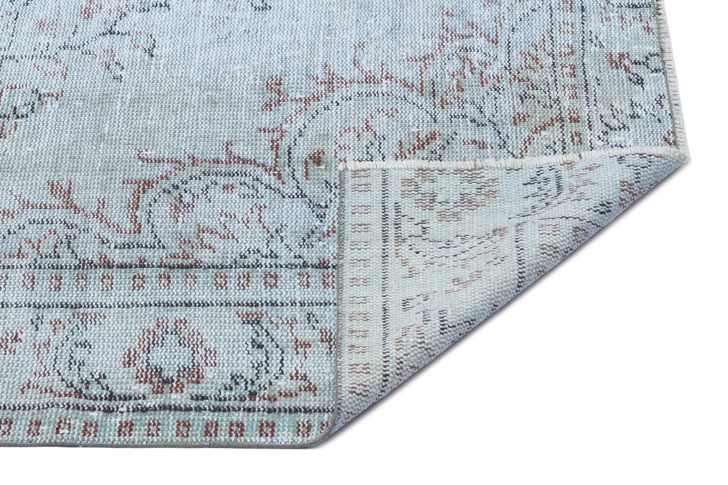 Cekura - Vintage Distressed Rug - 5'6 X 9'3