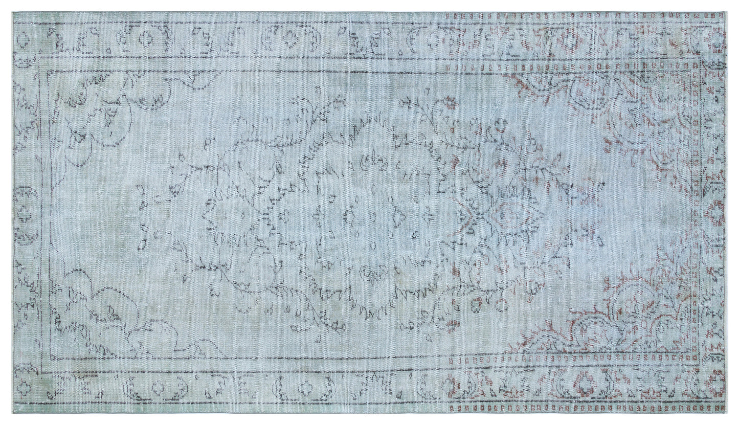 Cekura - Vintage Distressed Rug - 5'6 X 9'3