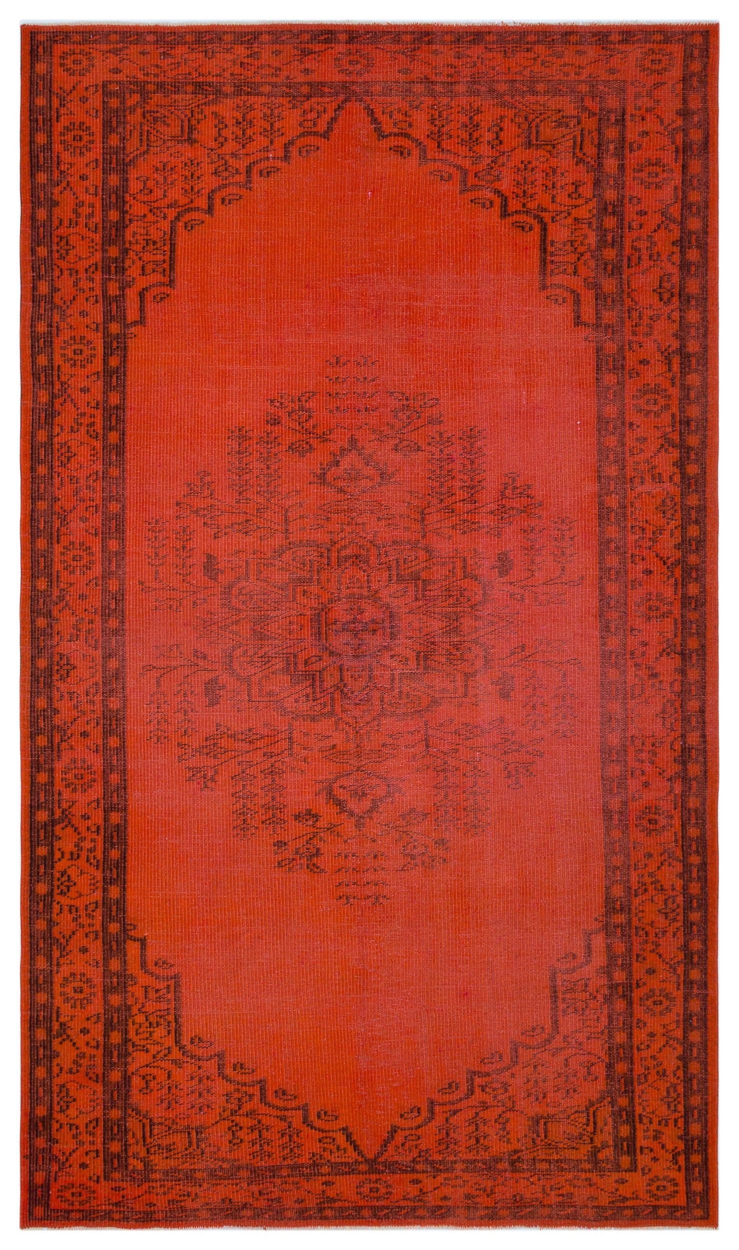 Traan - Vintage Distressed Rug - 5'0 X 8'11