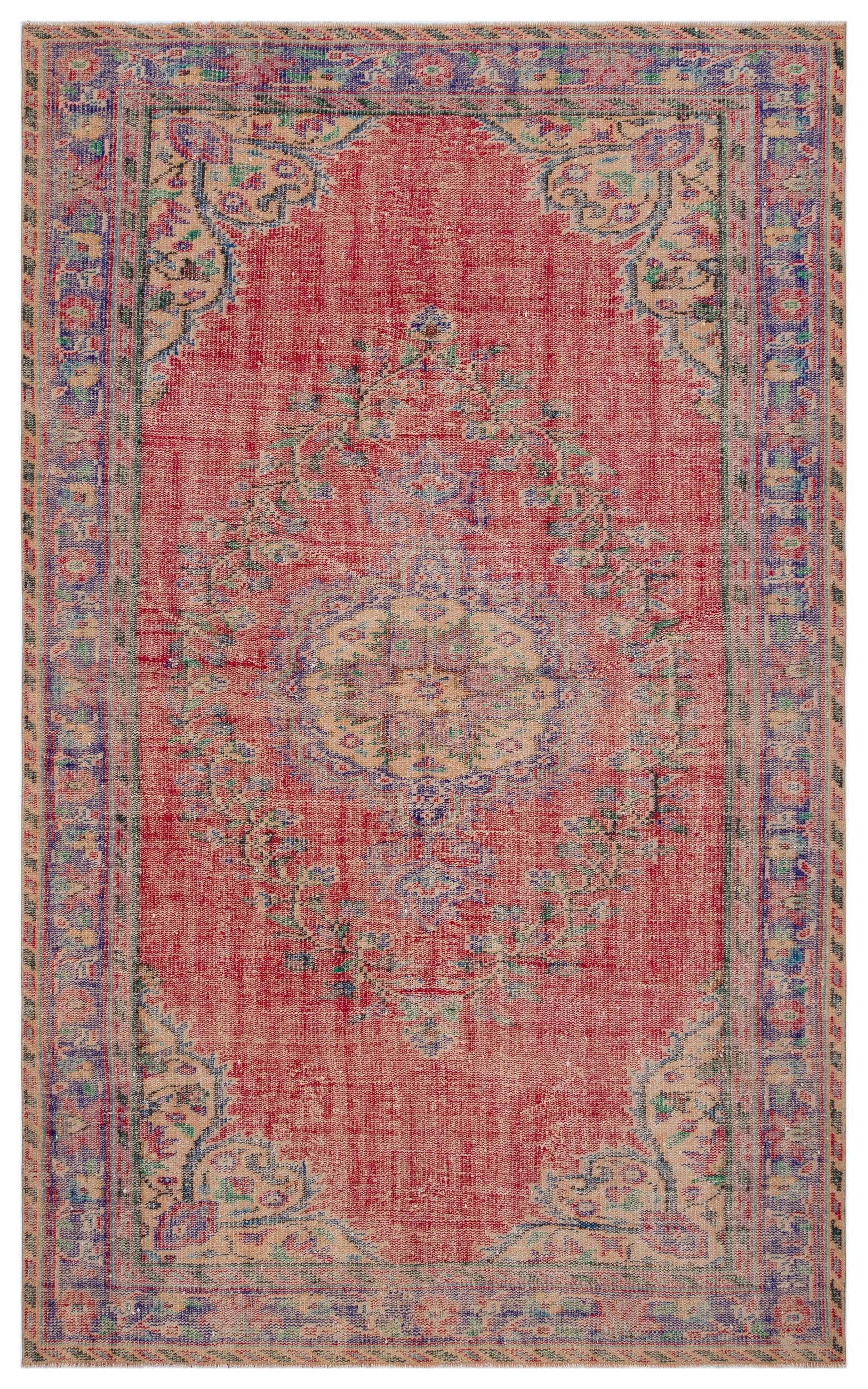 Folada - Vintage Medallion Rug - 5'9 X 9'2