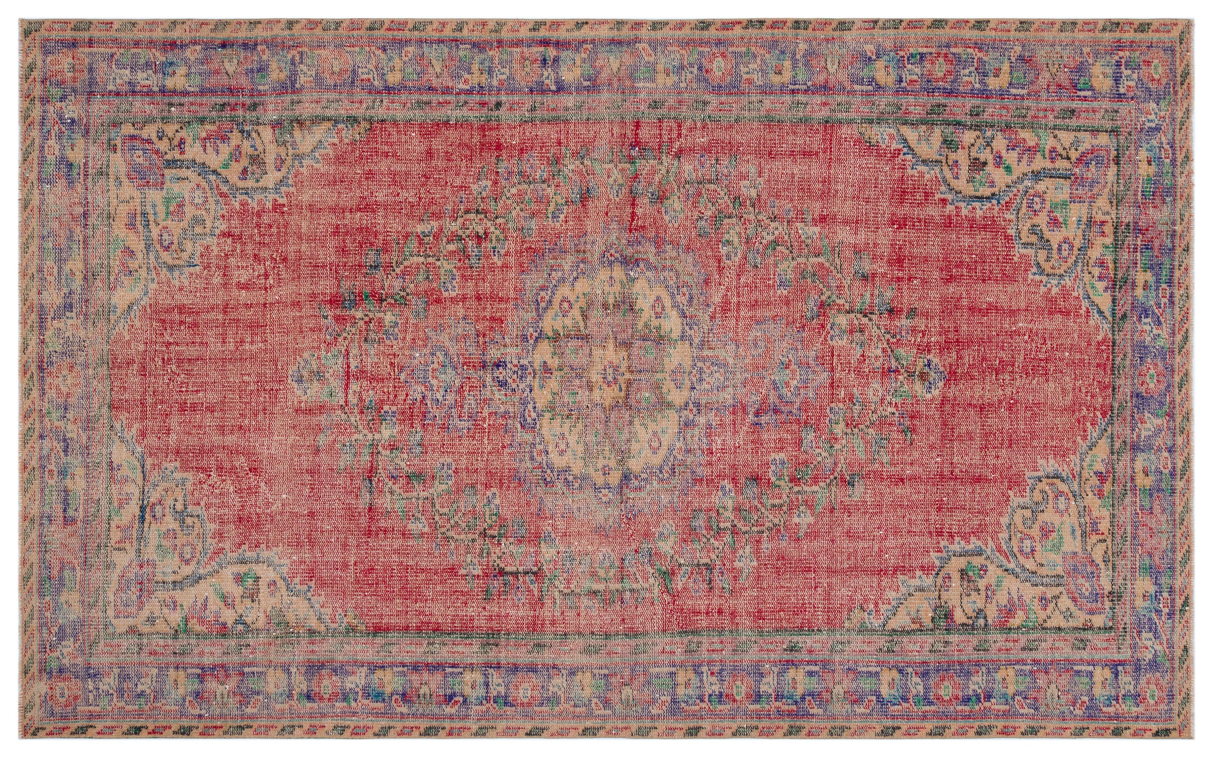 Folada - Vintage Medallion Rug - 5'9 X 9'2