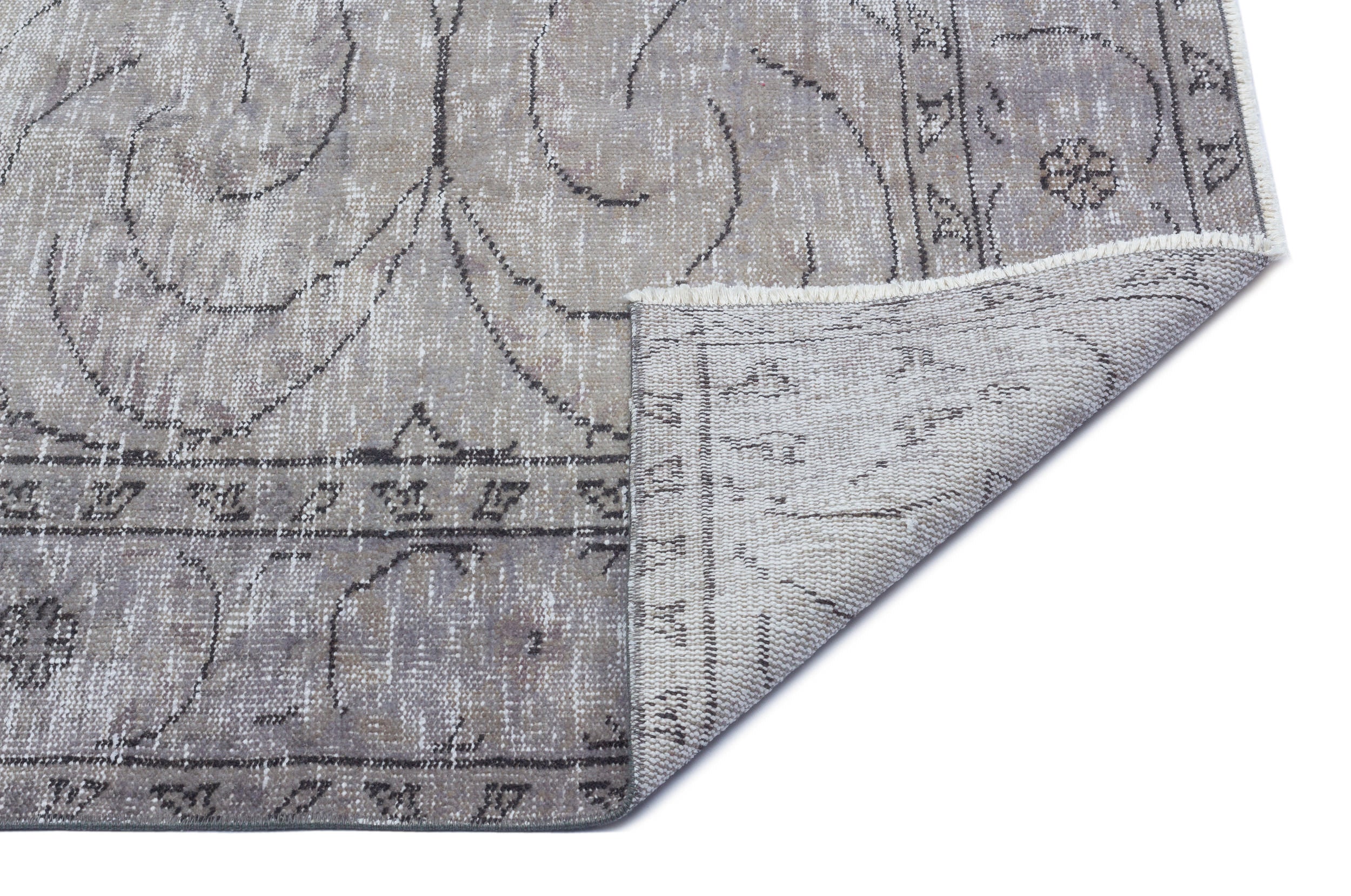 Damuna - Vintage Distressed Rug - 5'10 X 8'11