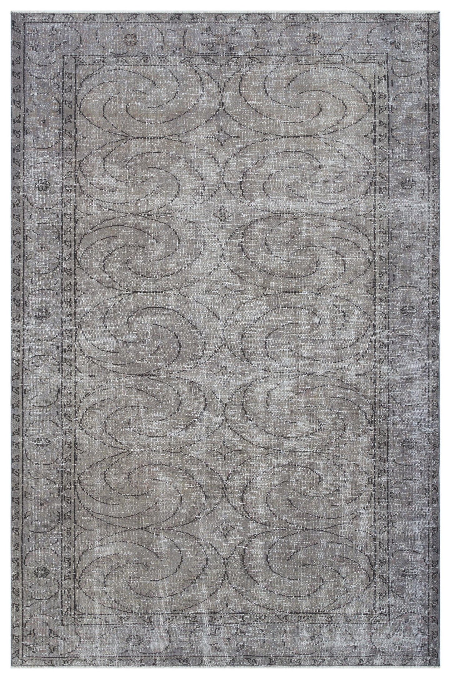 Damuna - Vintage Distressed Rug - 5'10 X 8'11