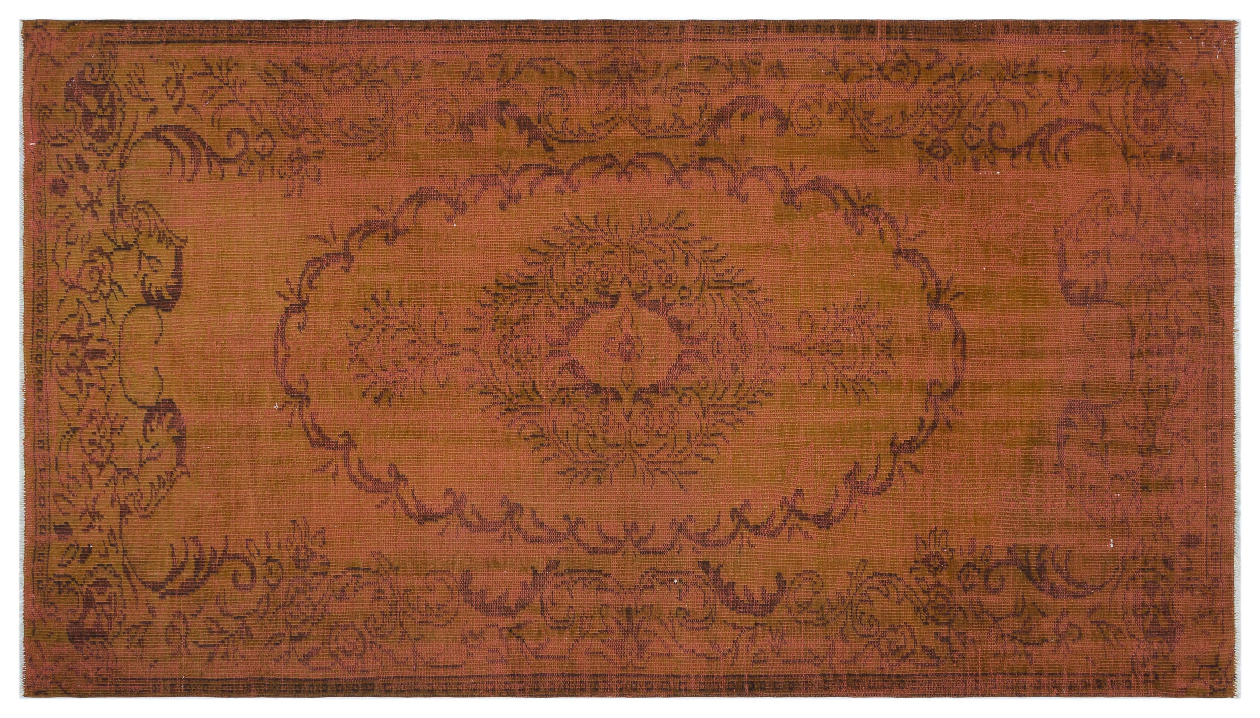Sleteyn - Vintage Distressed Rug - 5'2 X 9'3