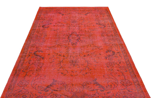 Load image 1 in gallery view. Pupaa - Vintage Distressed Rug - 5'7 X 9'4