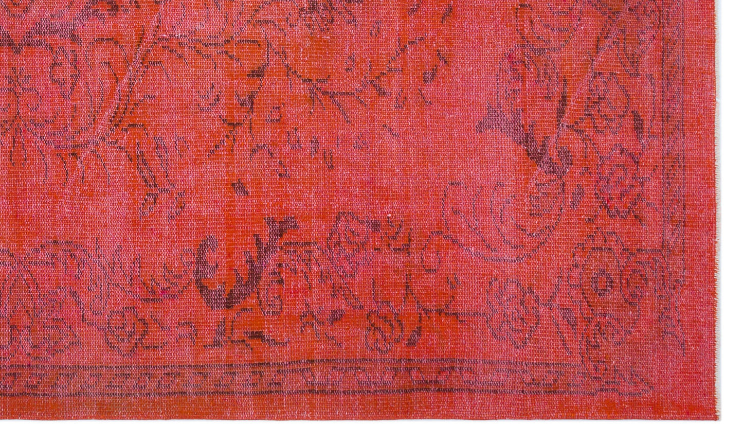 Pupaa - Vintage Distressed Rug - 5'7 X 9'4