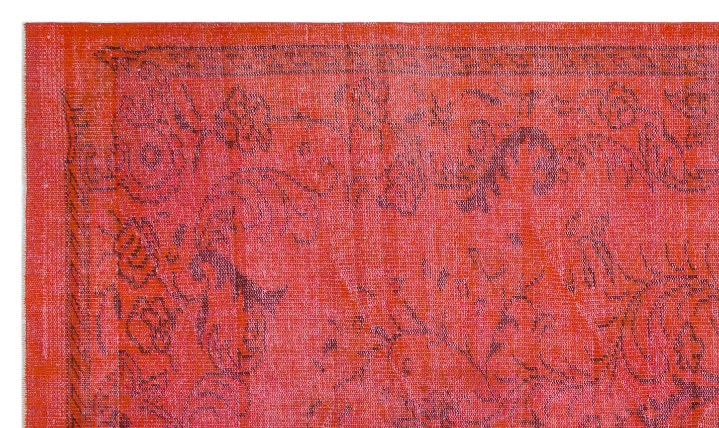 Pupaa - Vintage Distressed Rug - 5'7 X 9'4