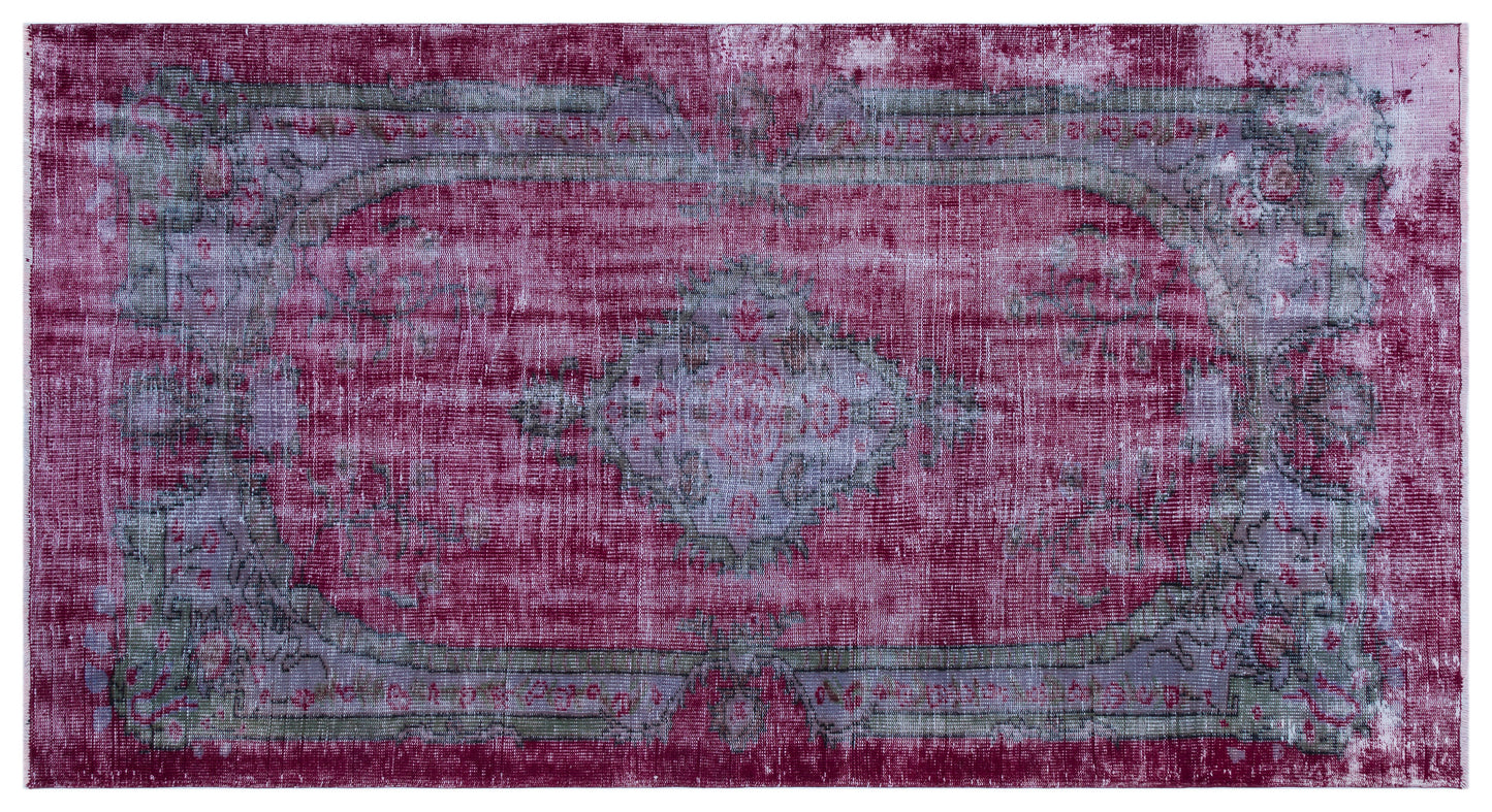 Rikesa - Vintage Distressed Rug - 4'11 X 8'10