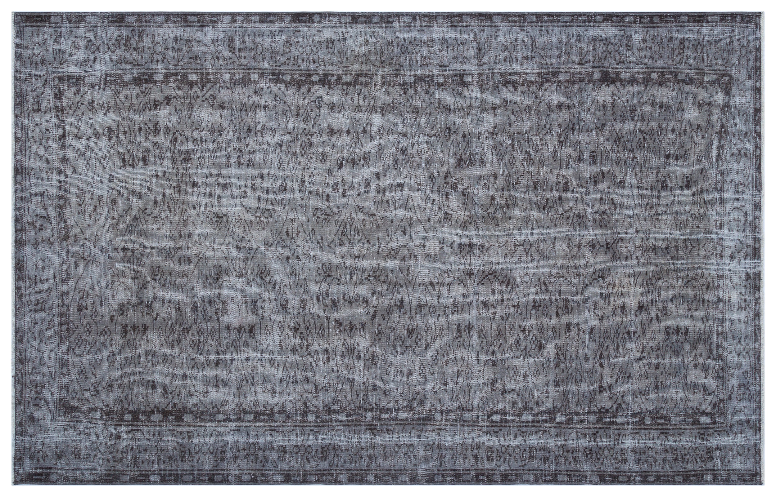 Kohuor - Vintage Distressed Rug - 5'11 X 9'6