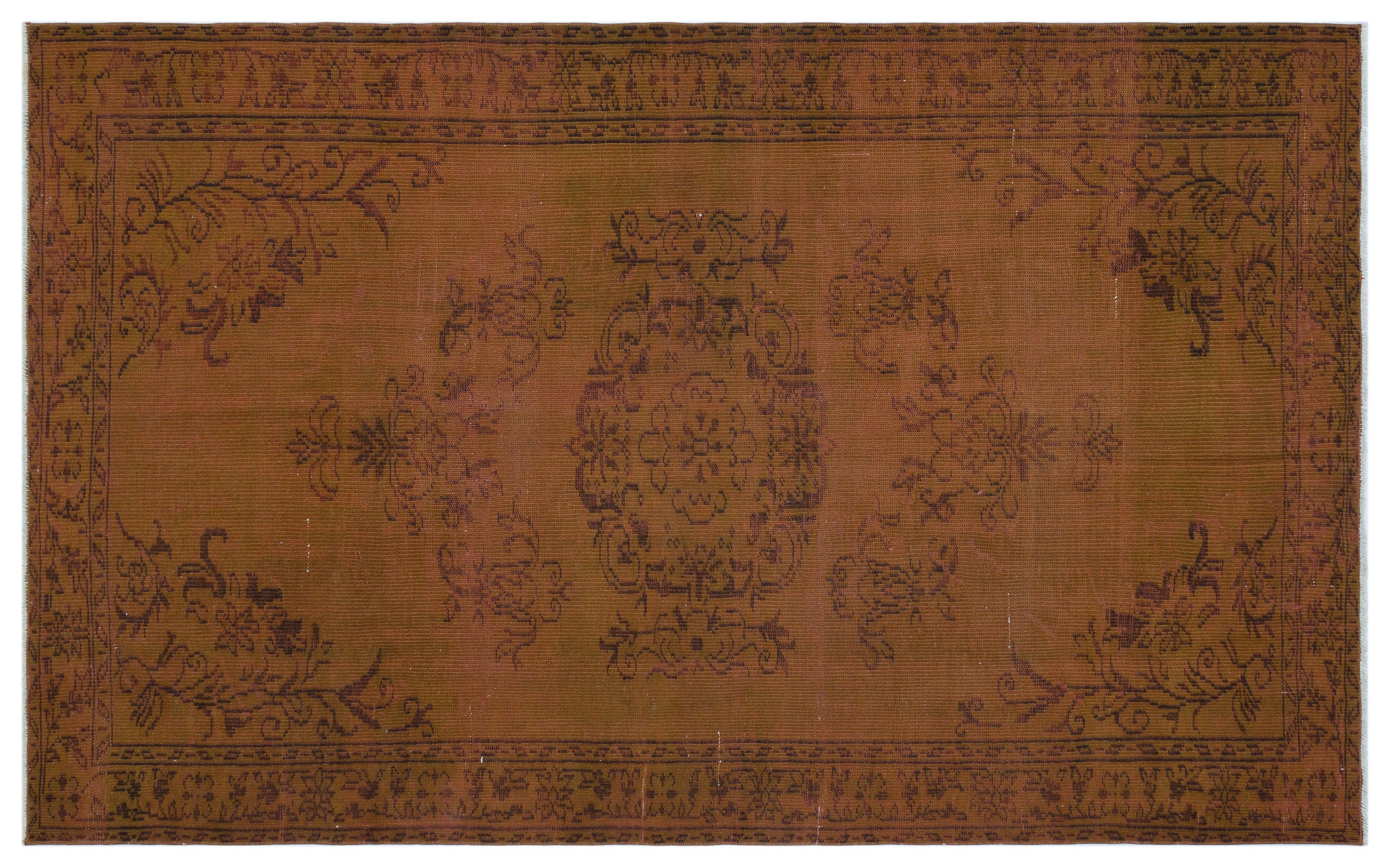 Freane - Vintage Medallion Rug - 5'8 X 8'9