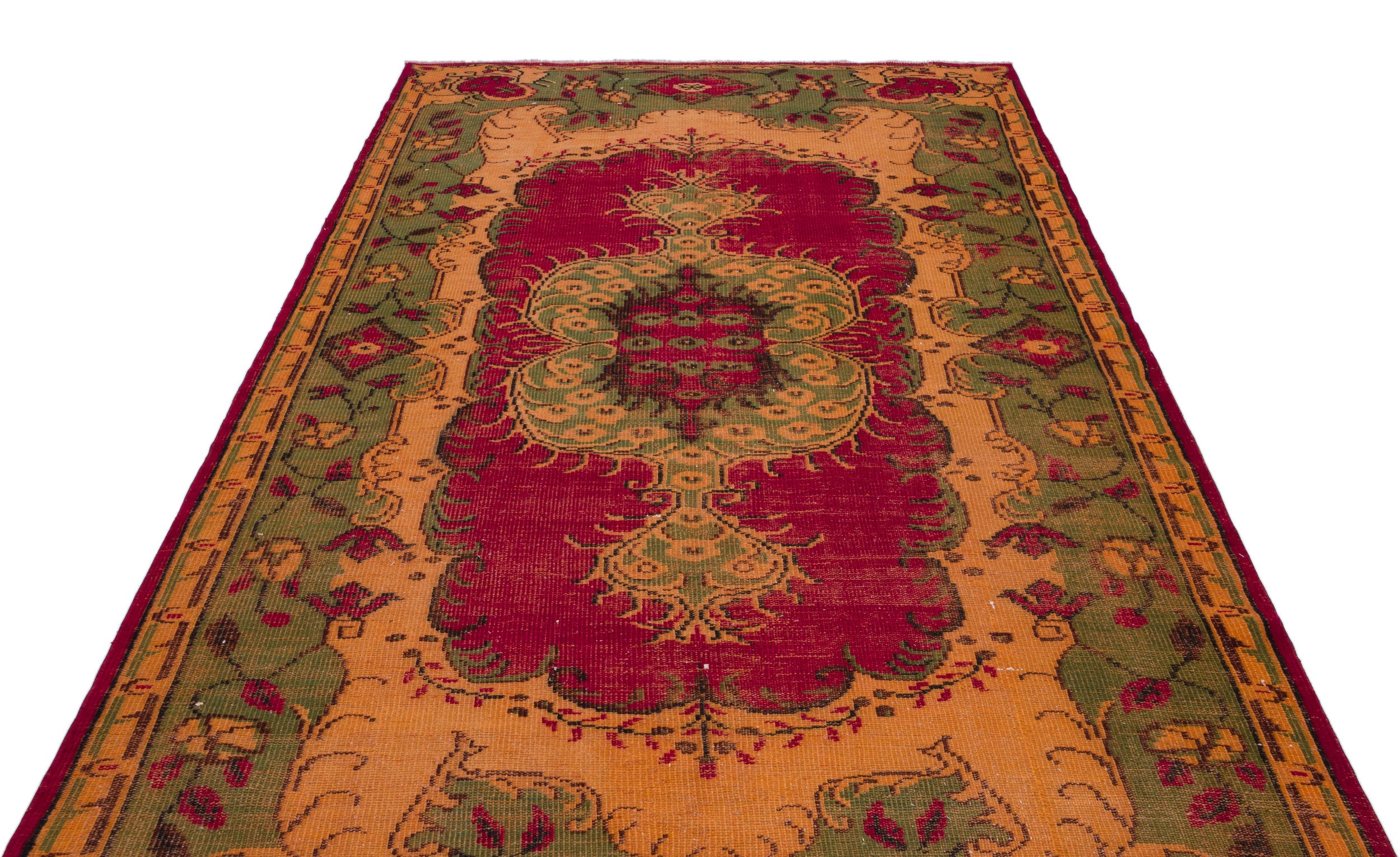 Praon - Vintage Medallion Rug - 6'2 X 10'6