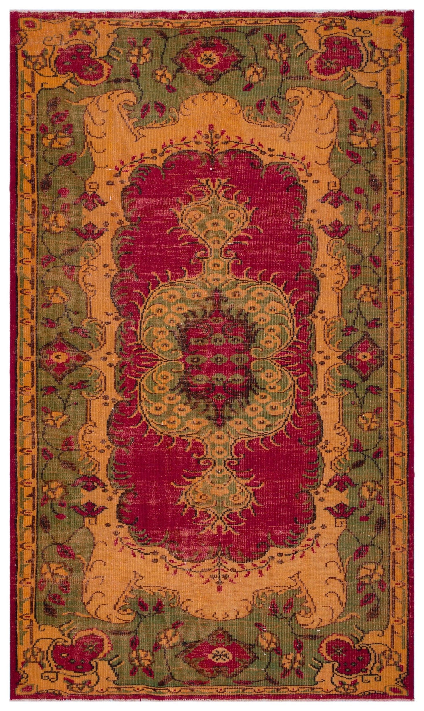 Praon - Vintage Medallion Rug - 6'2 X 10'6