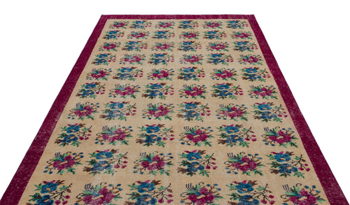 Load image 1 in gallery view. Poane - Vintage Floral Rug - 6'2 X 9'5