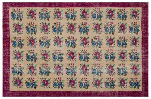 Load image 1 in gallery view. Poane - Vintage Floral Rug - 6'2 X 9'5
