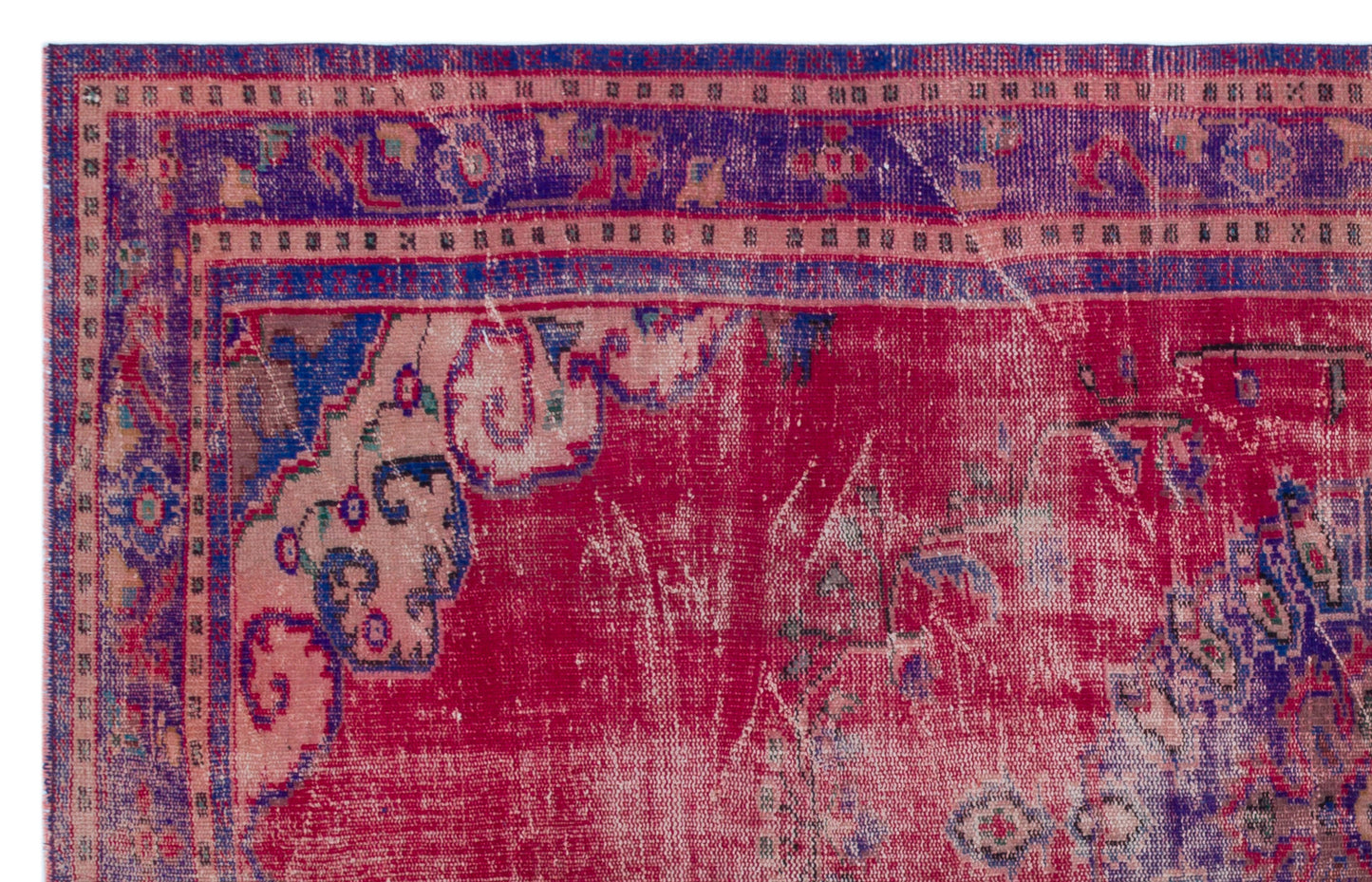 Frula - Vintage Distressed Rug - 5'9 X 8'11