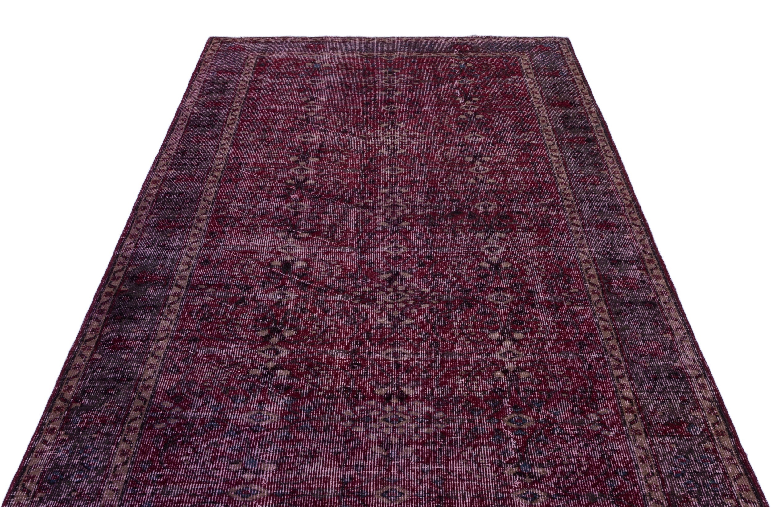 Mezior - Vintage Distressed Rug - 5'0 X 8'4