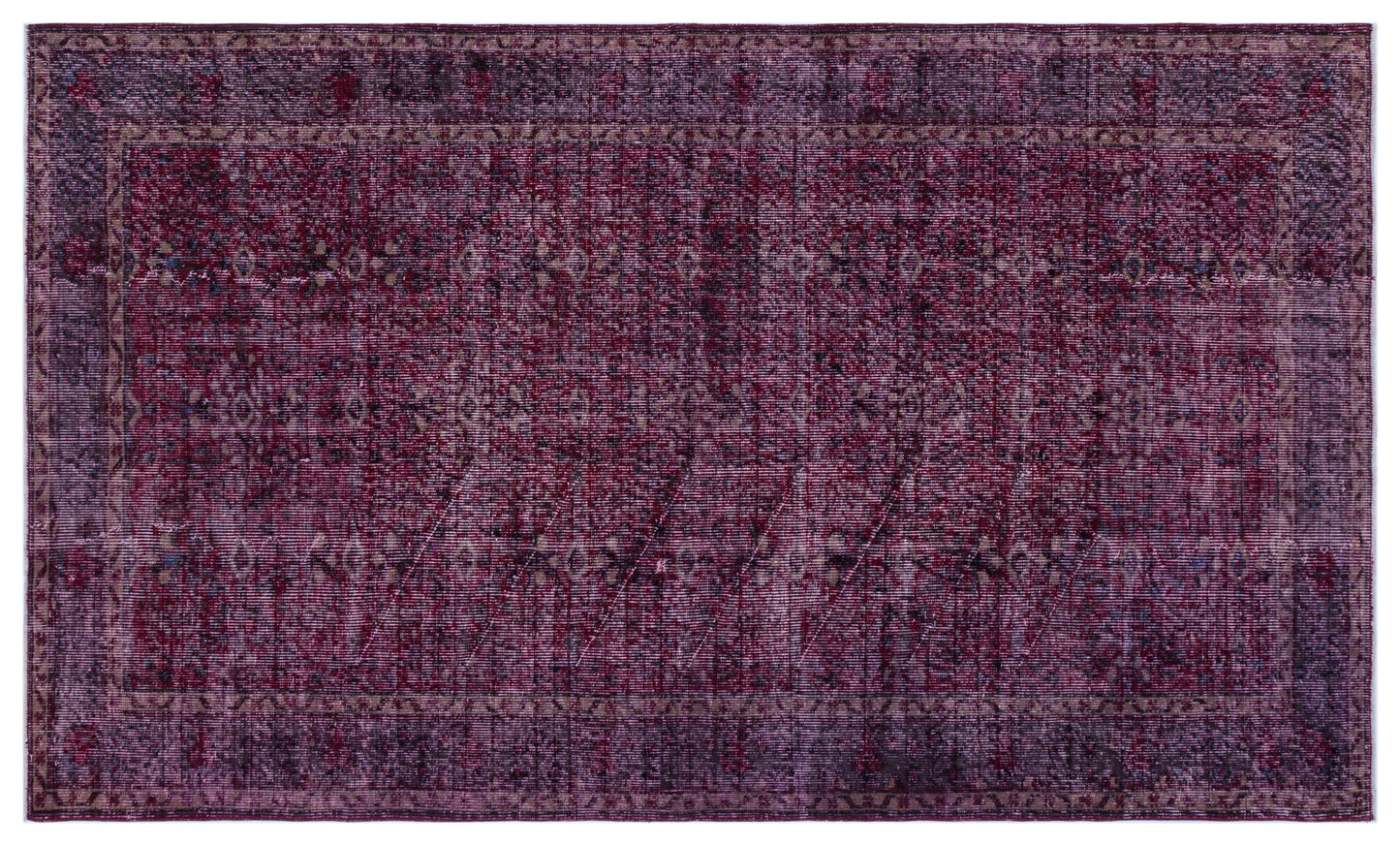 Mezior - Vintage Distressed Rug - 5'0 X 8'4