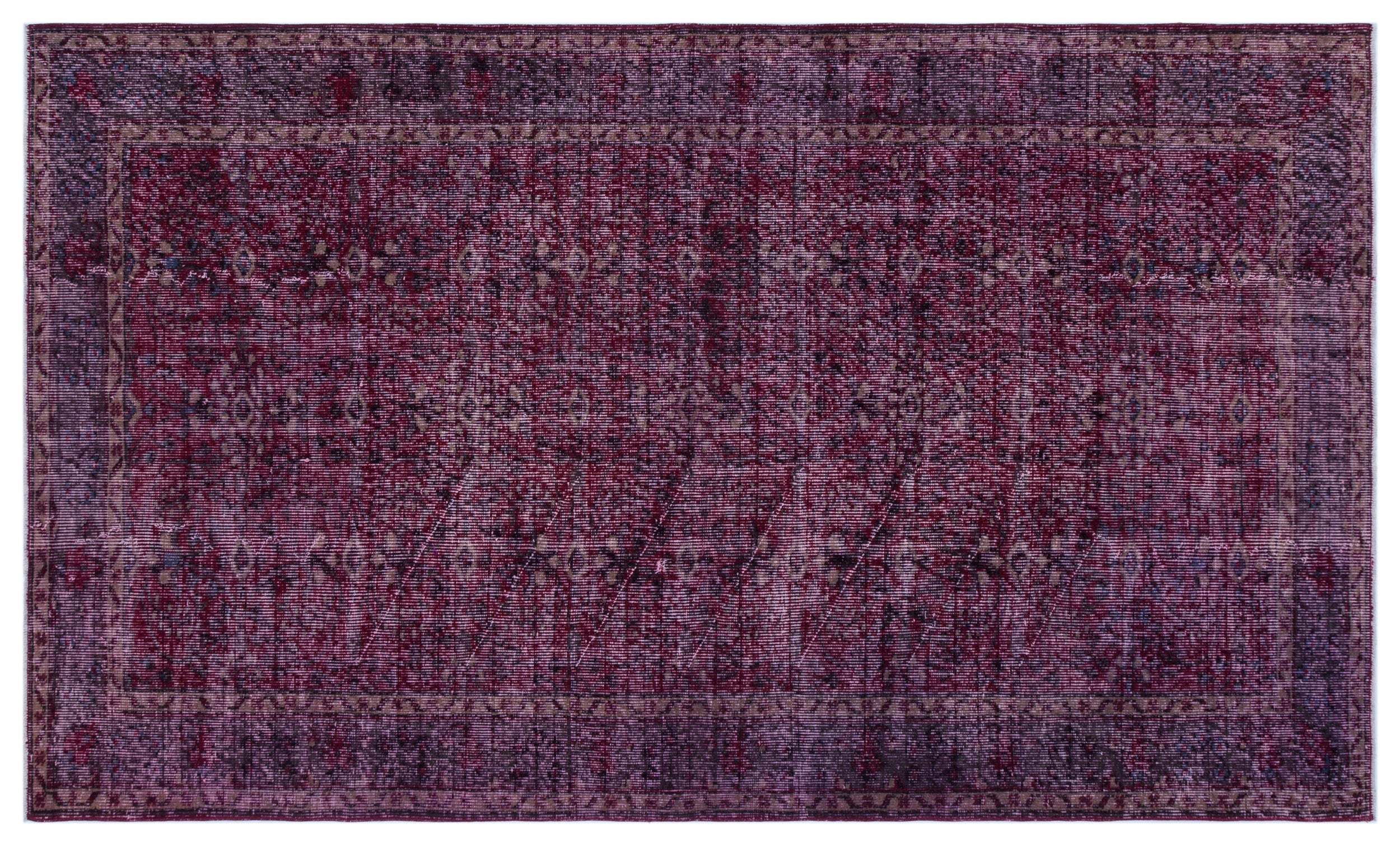 Mezior - Vintage Distressed Rug - 5'0 X 8'4