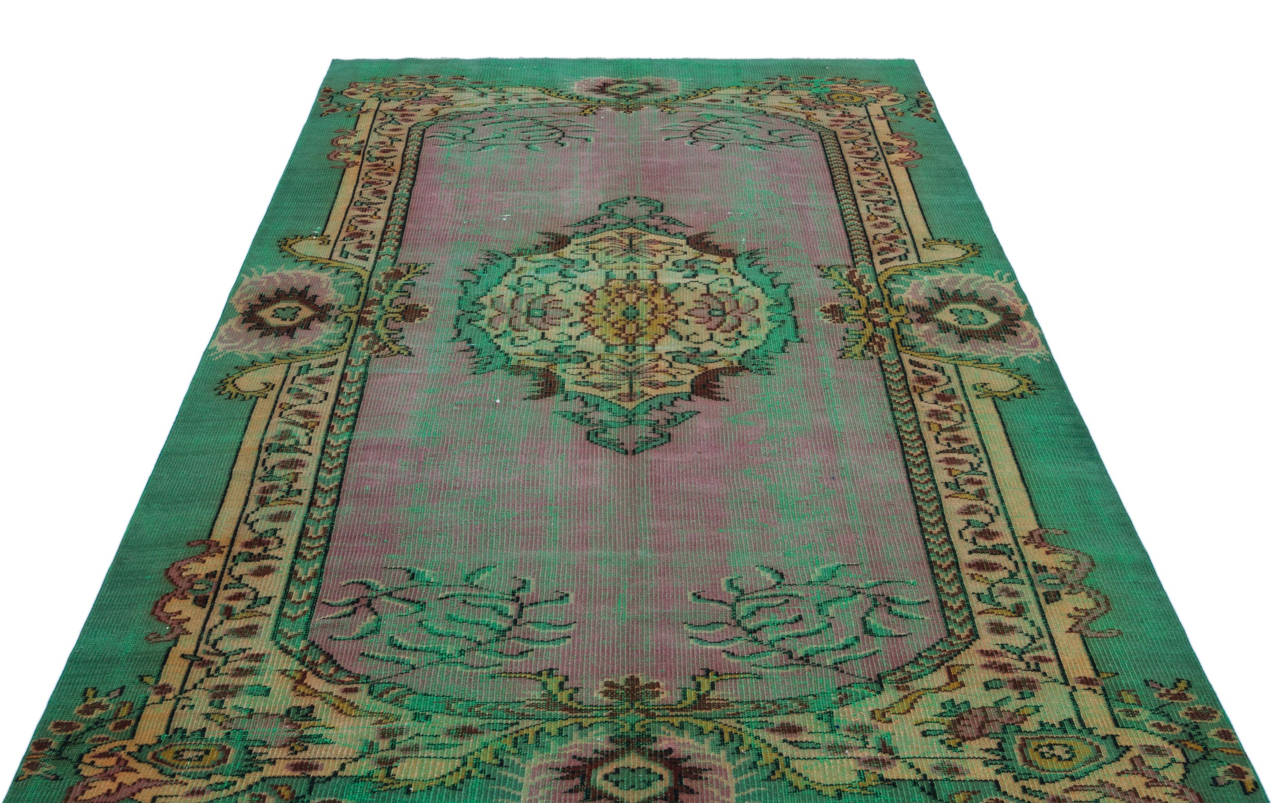 Lemear - Vintage Medallion Rug - 5'9 X 9'3