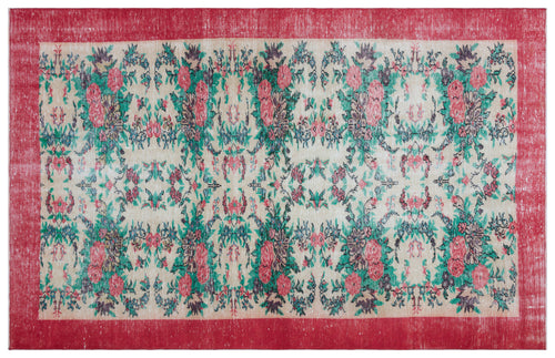 Load image 1 in gallery view. Mobael - Vintage Floral Rug - 5'9 X 9'1