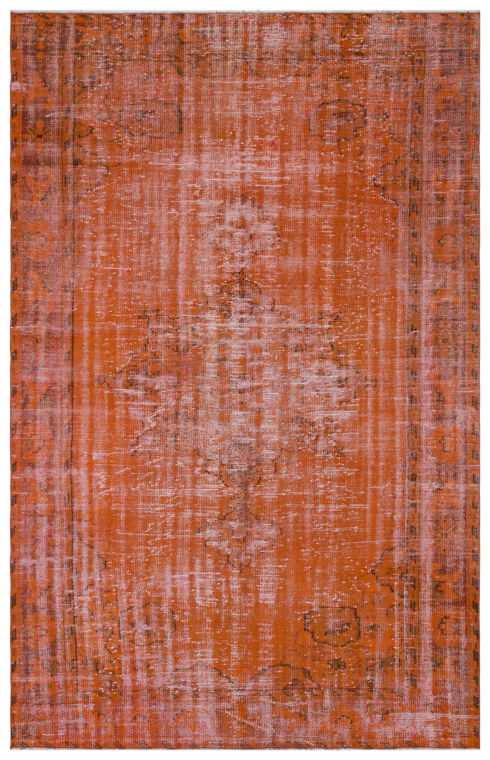 Ziatora - Vintage Distressed Rug - 6'3 X 9'11