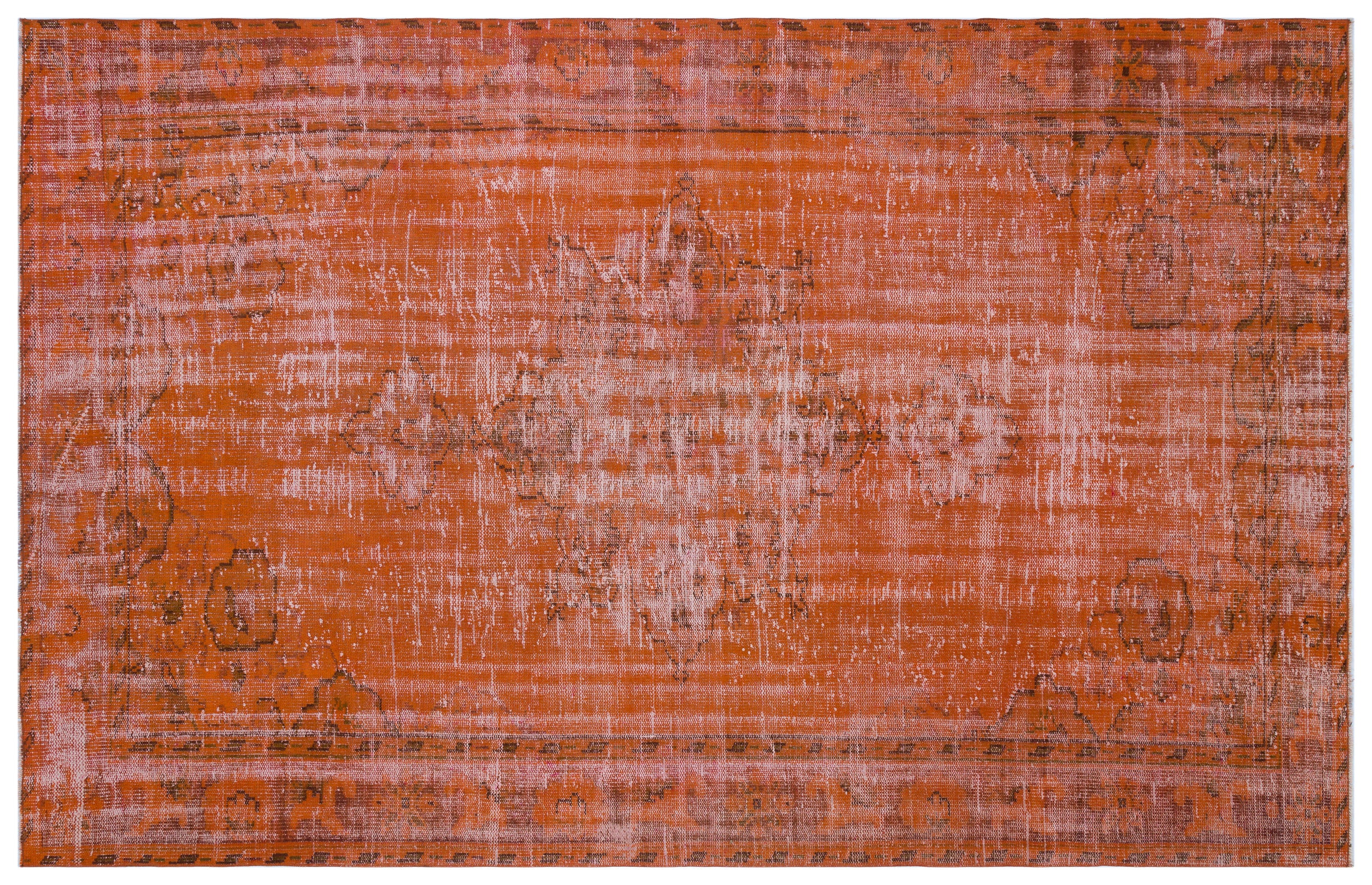 Ziatora - Vintage Distressed Rug - 6'3 X 9'11
