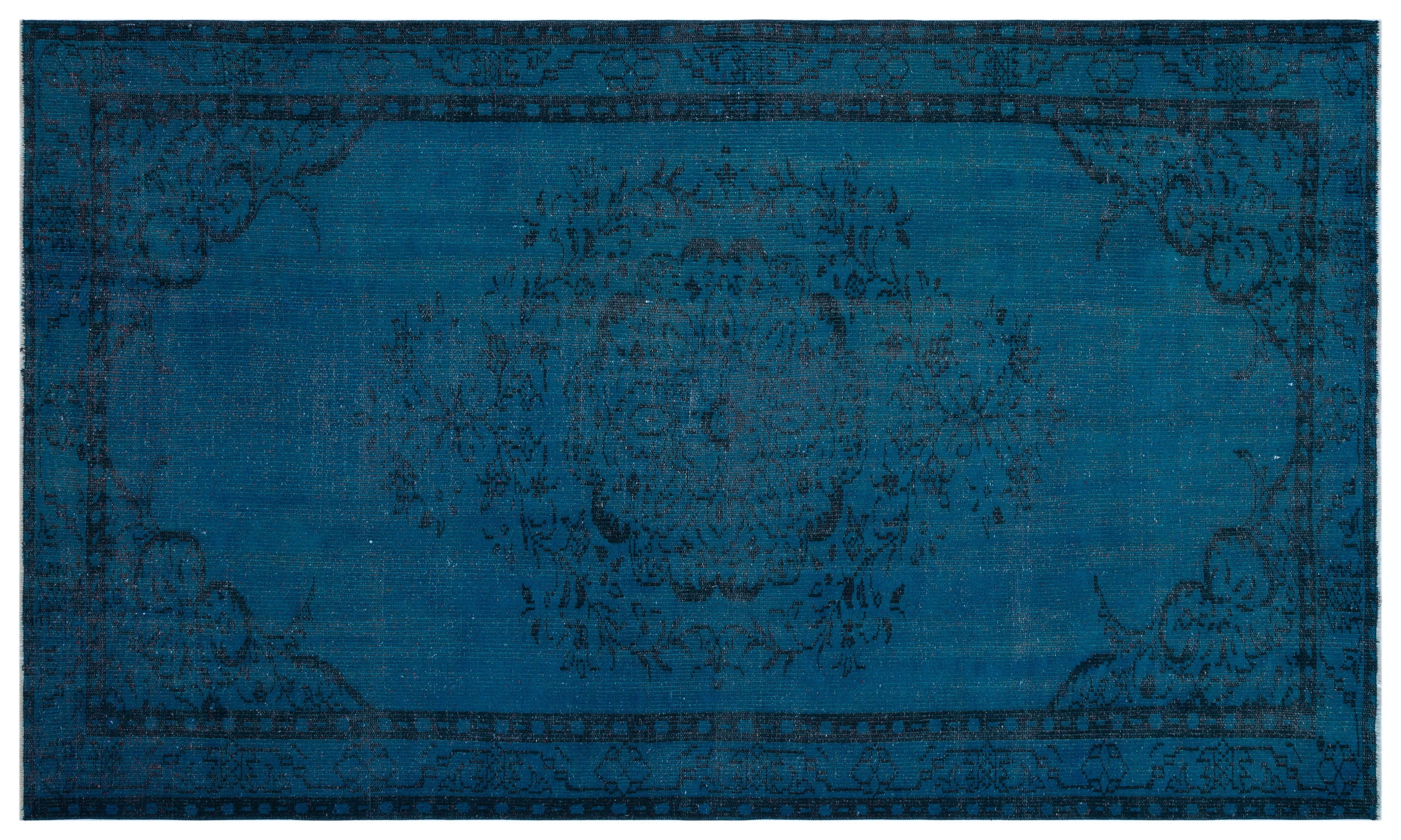 Priava - Vintage Distressed Rug - 5'6 X 9'0