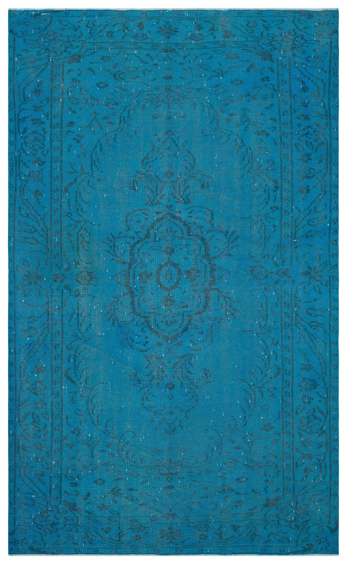 Leneus - Vintage Distressed Rug - 5'6 X 8'11