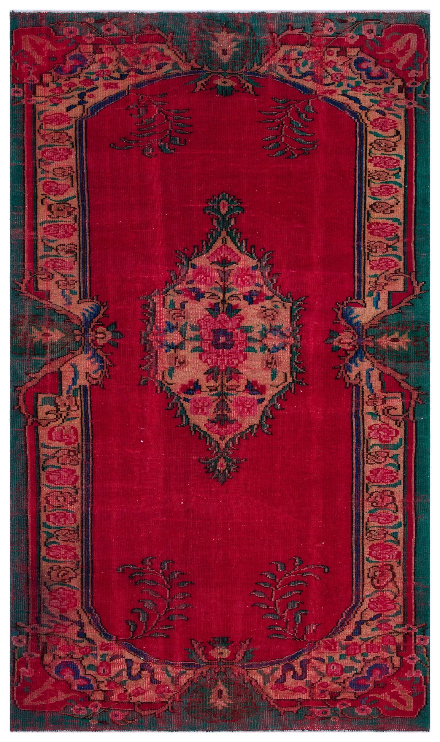Glian - Vintage Medallion Rug - 5'10 X 9'8