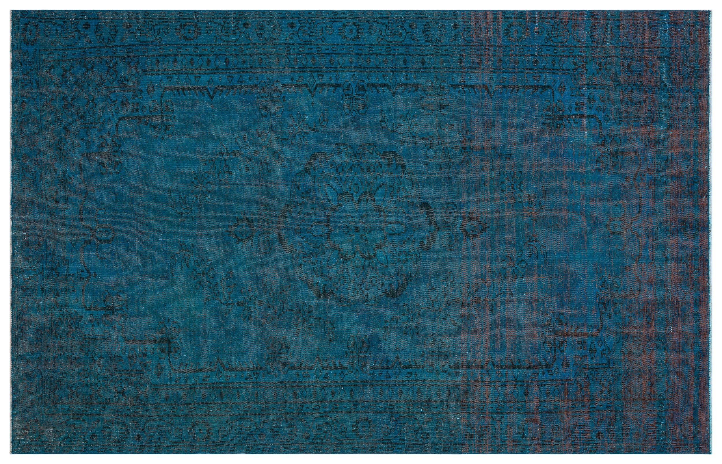 Hihuma - Vintage Distressed Rug - 5'10 X 9'3