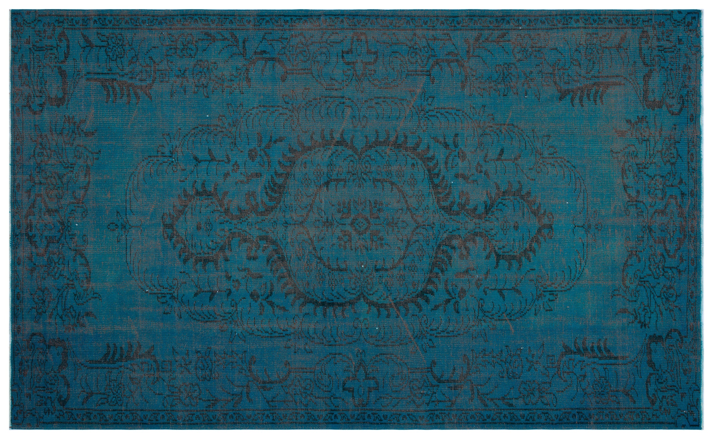 Tiobuex - Vintage Distressed Rug - 6'1 X 9'9
