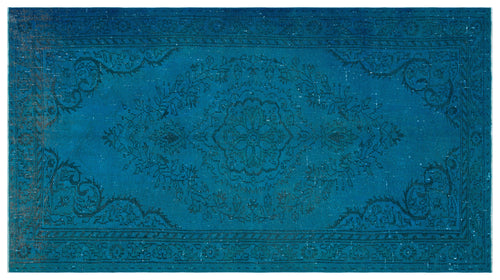 Load image 1 in gallery view. Hosoex - Vintage Distressed Rug - 4'8 X 8'10